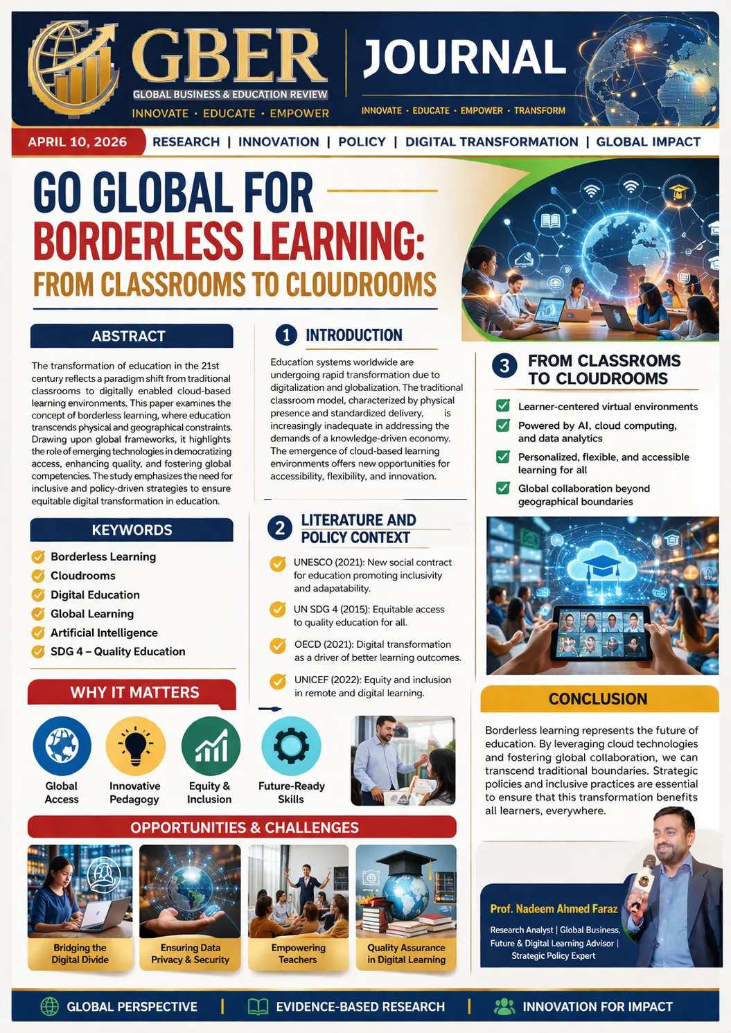 Go Global for Borderless Learning