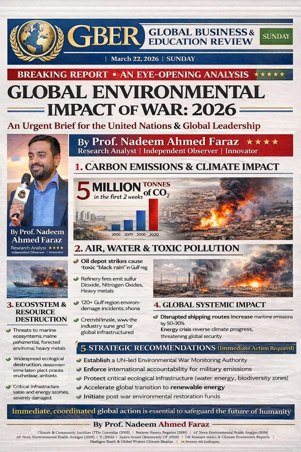 global-environmental-impact-of-war-2026-news